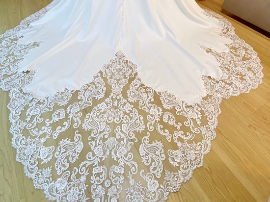 Las mejores colas para vestidos de novia en murcia