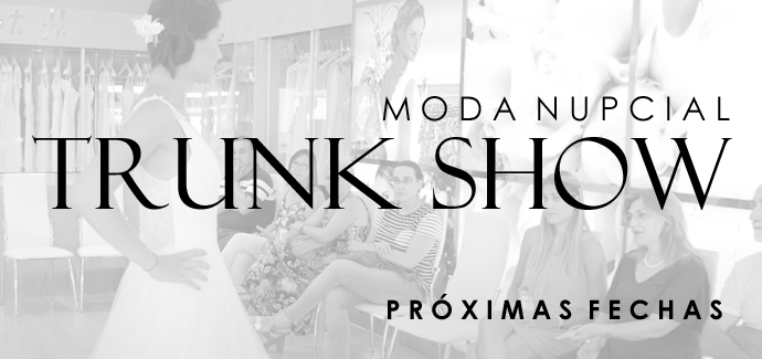 trunk show vestidos de novia murcia